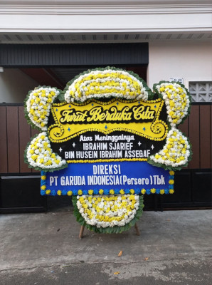 Papan Bunga Duka di Baktiya Barat